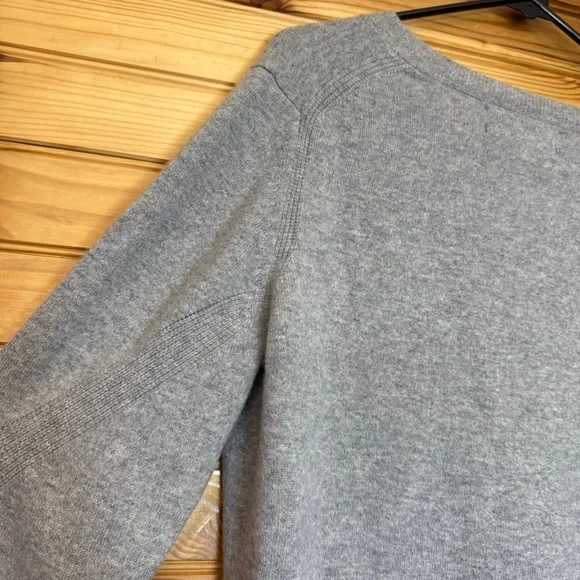 Banana republic Todd & Duncan Scottish 100% cashmere V-neck pullover Large - Picture 6 of 7